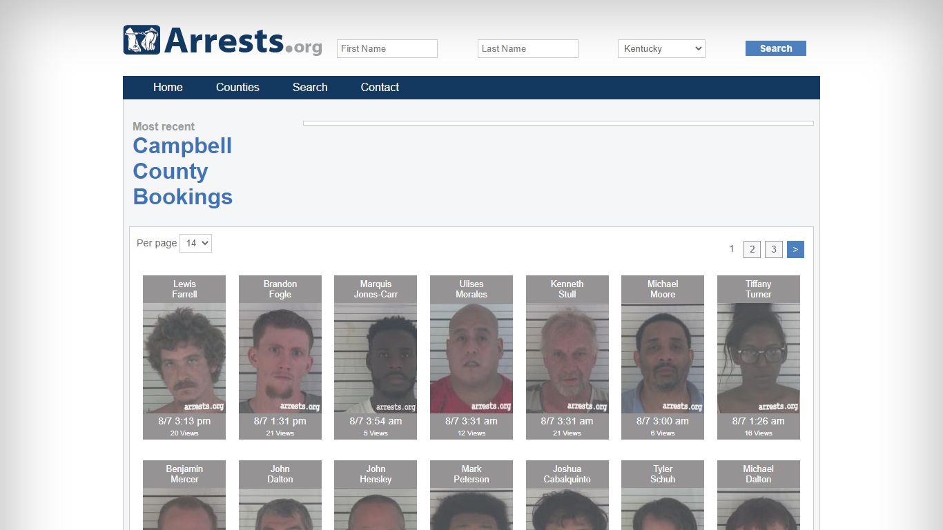 Campbell County Arrests and Inmate Search